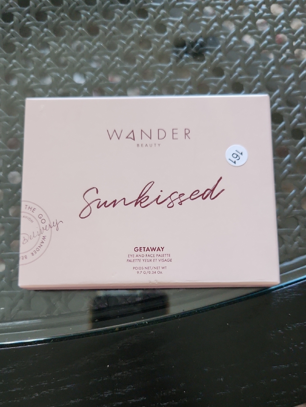 Wander Beauty Sunkissed Getaway Palette - Blush Pink Packaging